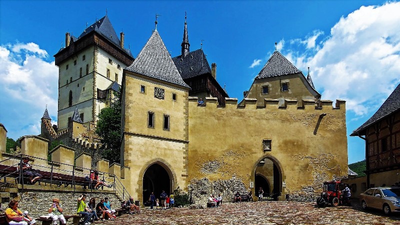  Чехия. Замок Карлштейн 